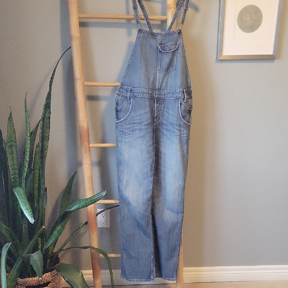 GAP Overalls in Faded Blue